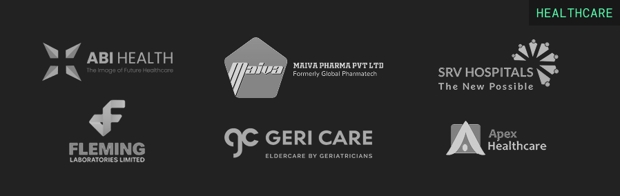 Healthcare company logos